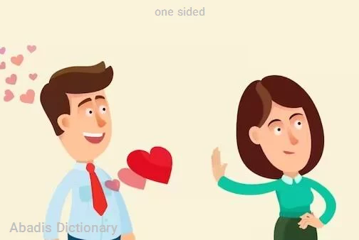 one sided